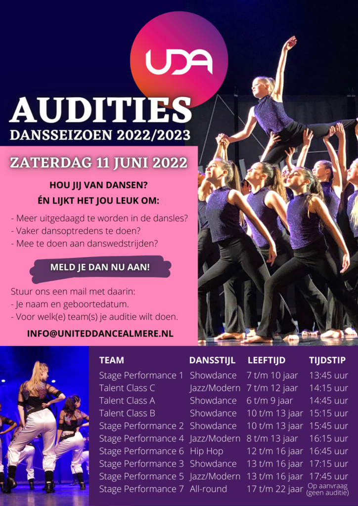 Audities Talent Class & Stage Performance 2022-2023